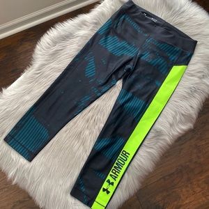 Under Armour Heatgear Capri Compression Leggings
